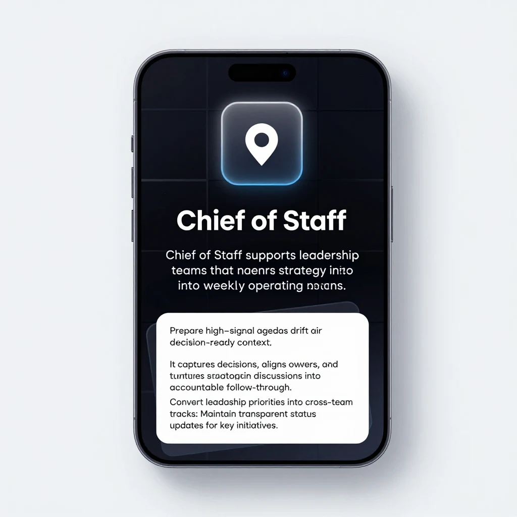 Chief of Staff icon